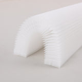 White voile Honeycomb fabric